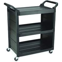 Chariot de service avec panneaux d'extr&eacute;mit&eacute;s, 3 tiers, 18-5/8" x 36-5/8" x 33-5/8", Capacit&eacute; 150 lb Toolneeds Inc.