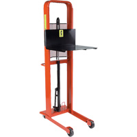 Hydraulic Platform Lift Stacker, Foot Pump Operated, 1000 lbs. Capacity, 80" Max Lift Toolneeds Inc.