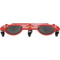 Rolling Knee Dolly, Plastic, Red, 350 lbs. Capacity Toolneeds Inc.