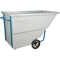 Tilt Truck, Polyethylene, 1.1 cu. yd., 1250 lbs. Load Capacity Toolneeds Inc.