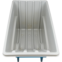 Tilt Truck, Polyethylene, 1.1 cu. yd., 2000 lbs. Load Capacity Toolneeds Inc.