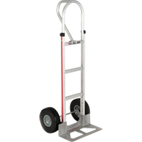 Straight Back Hand Truck, P-Handle Handle, Aluminum, 52" Height, 500 lbs. Capacity Toolneeds Inc.