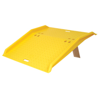 Portable Poly Hand Truck Dock Plate, 750 lbs. Load Capacity, 36" L x 35" W x 5" H Toolneeds Inc.