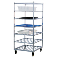Shelf Cart, 7 Tiers, 28-1/2" W x 69" H x 32" D, 525 lbs. Capacity Toolneeds Inc.