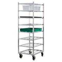 Shelf Cart, 8 Tiers, 20-7/8" W x 67" H x 27" D, 600 lbs. Capacity Toolneeds Inc.
