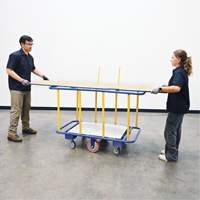 Horizontal Panel Cart, 63-7/16" x 28-1/2" x 40-15/16", 2000 lbs. Capacity Toolneeds Inc.