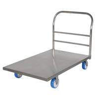 Chariot &agrave; plateforme, 48" lo x 30" la x Capacit&eacute; 2000 lb, Roues en Polyur&eacute;thane Toolneeds Inc.
