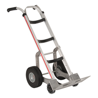 Self-Stabilizing Hand Truck, Dual Handle, Aluminum, 55'' Height, 500 lbs. Capacity Toolneeds Inc.