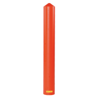 Smooth Bollard Cover, 4" Dia. x 56" L, Red Toolneeds Inc.