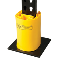 Polyethylene Rack Guard, 5" W x 6" L x 8" H, Yellow Toolneeds Inc.