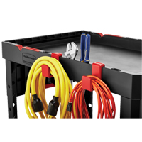 Chariot utilitaire robuste et polyvalent, 2 tiers, 17-3/4" x 36" x 46-1/5", Capacit&eacute; 500 lb Toolneeds Inc.