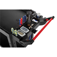 Chariot utilitaire robuste et polyvalent, 2 tiers, 17-3/4" x 36" x 46-1/5", Capacit&eacute; 500 lb Toolneeds Inc.