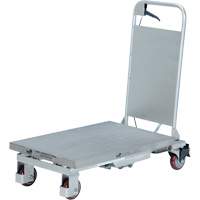 Manual Hydraulic Scissor Lift Table, 27-1/2" L x 17-5/8" W, Partial Stainless Steel, 400 lbs. Capacity Toolneeds Inc.