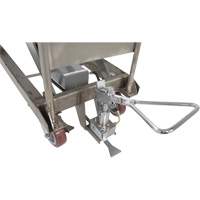 Manual Hydraulic Scissor Lift Table, 47" L x 24" W, Partial Stainless Steel, 2000 lbs. Capacity Toolneeds Inc.