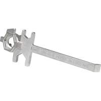Drum Wrench, 3/4"/2" Opening, 9-1/2" Handle, Stainless Steel Toolneeds Inc.