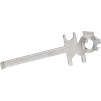 Drum Wrench, 3/4"/2" Opening, 9-1/2" Handle, Stainless Steel Toolneeds Inc.