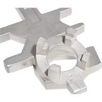 Drum Wrench, 3/4"/2" Opening, 9-1/2" Handle, Stainless Steel Toolneeds Inc.