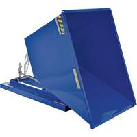 Self-Dumping Hopper, Steel, 1 cu.yd., Blue Toolneeds Inc.