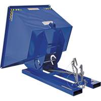 Self-Dumping Hopper, Steel, 1 cu.yd., Blue Toolneeds Inc.