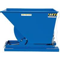 Self-Dumping Hopper, Steel, 3/4 cu.yd., Blue Toolneeds Inc.