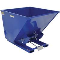 Self-Dumping Hopper, Steel, 2 cu.yd., Blue Toolneeds Inc.
