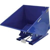 Self-Dumping Hopper, Steel, 2 cu.yd., Blue Toolneeds Inc.
