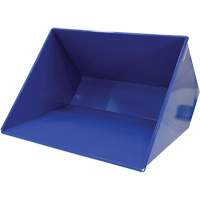 Self-Dumping Hopper, Steel, 3 cu.yd., Blue Toolneeds Inc.