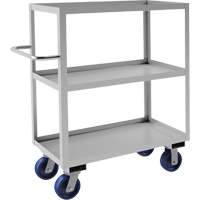Industrial Grade Shelf Cart, 3 Tiers, 18-1/8" W x 47" H x 42" D, 1200 lbs. Capacity Toolneeds Inc.