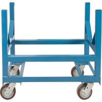 Pipe & Bar Cradle Truck, 24" L x 24" W x 34" H, 2500 lbs. Capacity, Polyurethane Wheels Toolneeds Inc.