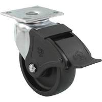 Emaxx RollX Wow Caster, Swivel with Brake, 4" (101.6 mm), Nylon, 1200 lbs. (544.3 kg.) Toolneeds Inc.