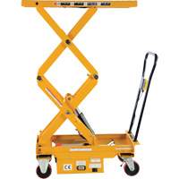 DC Powered Hydraulic Scissor Lift Elevating Cart, Steel, 39-3/4" L x 20-1/2" W, 1000 lbs. Capacity Toolneeds Inc.