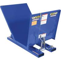 Open Sided Hopper, Steel, 1 cu.yd., Blue Toolneeds Inc.