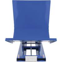 Open Sided Hopper, Steel, 1 cu.yd., Blue Toolneeds Inc.