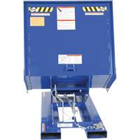 Open Sided Hopper, Steel, 1 cu.yd., Blue Toolneeds Inc.