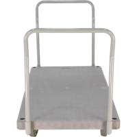 Chariot &agrave; plateforme en plastique robuste, 60" lo x 30" la, 3000 lb cap, Roues Polyur&eacute;thane Toolneeds Inc.