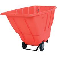 Tilt Truck, Polyethylene, 0.5 cu. yd., 450 lbs. Load Capacity Toolneeds Inc.