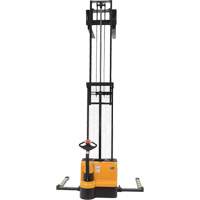 Double Mast Stacker, Electric Operated, 2200 lbs. Capacity, 150" Max Lift Toolneeds Inc.