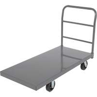 Chariot &agrave; plateforme, 48" lo x 24" la x Capacit&eacute; 2000 lb, Roues en Caoutchouc Toolneeds Inc.