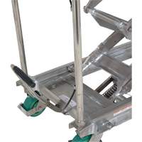 Manual Hydraulic Scissor Lift Table, 36-1/4" L x 19-3/8" W, Stainless Steel, 600 lbs. Capacity Toolneeds Inc.
