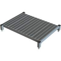 Adjustable Height One-Step Work Platform, 24" W x 36" D, 800 lbs. Capacity, All-Welded Toolneeds Inc.