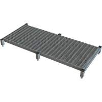 Plateforme de travail en une &eacute;tape &agrave; hauteur r&eacute;glable, 24" la x 59" pr, Capacit&eacute; de 800 lb, Enti&egrave;rement soud&eacute; Toolneeds Inc.