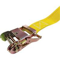 Ratchet Strap, E-Track System, 2" W x 12' L, 1333 lbs. (605 kg) Working Load Limit Toolneeds Inc.