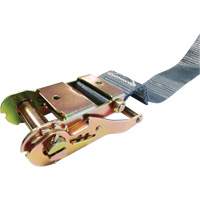 Ratchet Strap, E-Track System, 2" W x 16' L, 1333 lbs. (605 kg) Working Load Limit Toolneeds Inc.