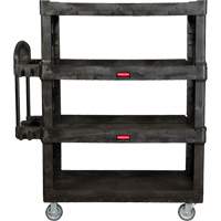 Chariot utilitaire robuste et ergonomique, 4 tiers, 24-1/4" x 62-2/5" x 54-1/10", Capacit&eacute; 700 lb Toolneeds Inc.