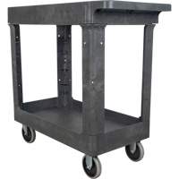 Chariot utilitaire pour l'entretien, 2 tiers, 16-1/2" x 32-1/2" x 34-1/2", Capacit&eacute; 550 lb Toolneeds Inc.