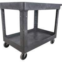 Chariot utilitaire pour l'entretien, 2 tiers, 24-5/8" x 32-1/2" x 40", Capacit&eacute; 550 lb Toolneeds Inc.