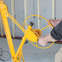 Appareils de levage pour panneaux de cloisons s&egrave;ches Toolneeds Inc.