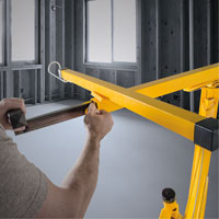 Appareils de levage pour panneaux de cloisons s&egrave;ches Toolneeds Inc.