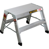 Portable Work-Stand Saw Horse, Aluminum Frame, 12-1/4" D x 24" H Toolneeds Inc.