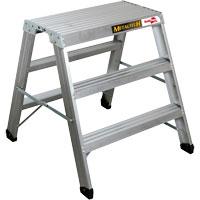 Portable Work-Stand Saw Horse, Aluminum Frame, 12-1/4" D x 36" H Toolneeds Inc.